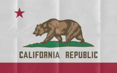 California state flag